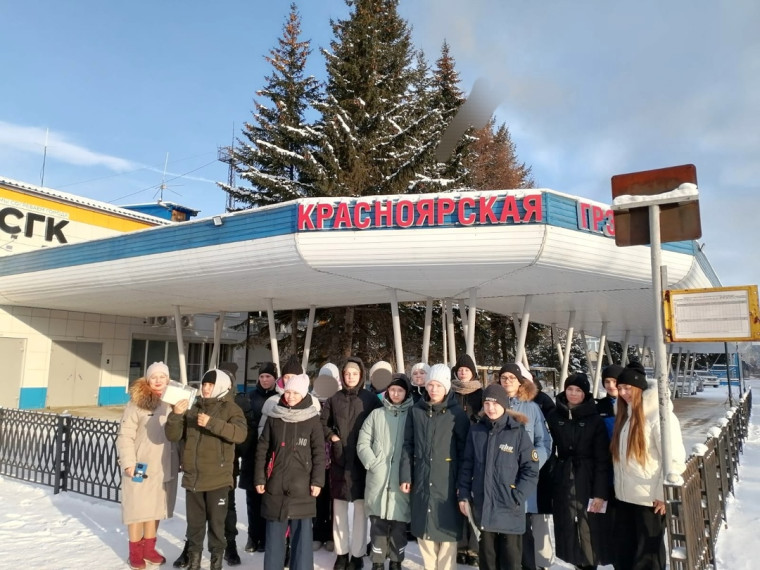 Профориентационная экскурсия на Красноярскую ГРЭС-2.